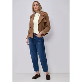 STREET ONE Damen, Basic T-Shirt mit Turtle Neck - 44