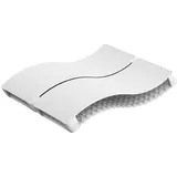 vidaXL Matratze Bonnell-Federkern Mittel 140x200 cm