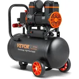 Vevor Silent Druckluftkompressor Flüsterkompressor 70dB Ölfreier Kompressor 18L Druckbehälter 6-8Bar 900W (1,2PS) 3,5 MPa Autoreparaturen Sprühlackierung Holzarbeiten