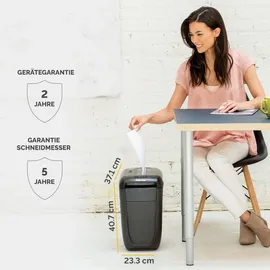 Fellowes Powershred 60Cs Partikelschnitt schwarz