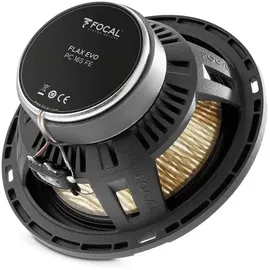 Focal PS165FE 2-Wege-Koaxial-Lautsprecher, 140 W, 16,5 cm, mit Flachs-Kegel-Technologie