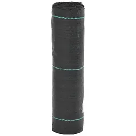 vidaXL Unkrautvlies Schwarz 0,5 x 50 m