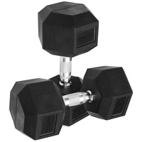 Sporttrend 24® Hexagon Hantel 2x22,5kg, Kurzhantel Hantel Bodybuilding