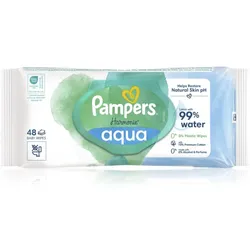 Pampers Harmonie Aqua feuchte Feuchttücher für Kinder 48 St.