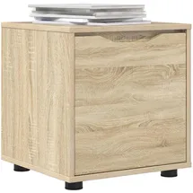 vidaXL Badezimmerschrank Sonoma-Eiche 40,5 x 40 x 44 cm Holzwerkstoff