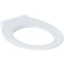 Geberit Renova Comfort WC-Sitzring 572860000 weiß, barrierefrei, antibakteriell, Befestigung von unten
