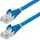 Startech StarTech.com 3 m CAT6a Kabel - LSZH-Raucharm, Halogenfrei - 10 Gigabit RJ45 LAN Kabel - SFTP Patchkabel - Blau - CAT6a Verlegekabel - Abgeschirmtes Netzwerkkabel/Ethernet Kabel (NLBL-3M-CAT6A-PATCH)