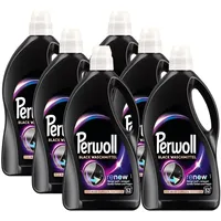 PERWOLL Black Waschmittel 6x52 WL (312 Waschladungen), Feinwaschmittel reinigt sanft und erneuert dunkle Farben und Fasern, für alle dunklen Textilien, mit Dreifach-Renew-Technologie