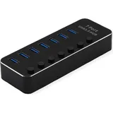 Roline USB 3.2 Gen 1 Notebook Hub, 7 Ports, einzeln schaltbar