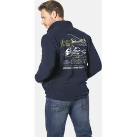 Jan Vanderstorm Fleecejacke dunkelblau 4XL