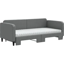vidaXL Tagesbett 90 x 200 cm Dunkelgrau