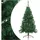 vidaXL Künstlicher Halb-Weihnachtsbaum Grün 120 cm
