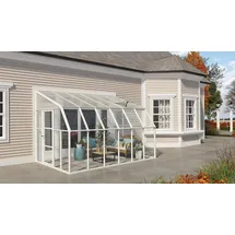 CANOPIA Gewächshaus Sun Room 384 x 257 cm weiß