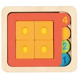 Gollnest & Kiesel GmbH & Co. KG Schichtenpuzzle Zahlen und geometrische Formen