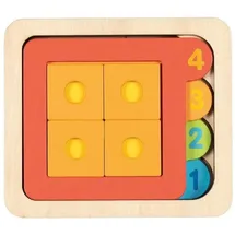 Gollnest & Kiesel GmbH & Co. KG Schichtenpuzzle Zahlen und geometrische Formen