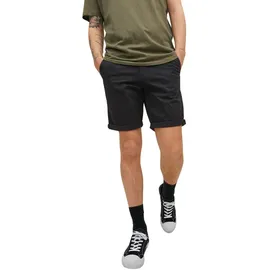 JACK & JONES Shorts Bowie mit Chino Style in Schwarz-M