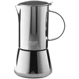 Adler Espressomaschine 620 ml Silber