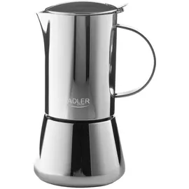 Adler Espressomaschine 620 ml Silber