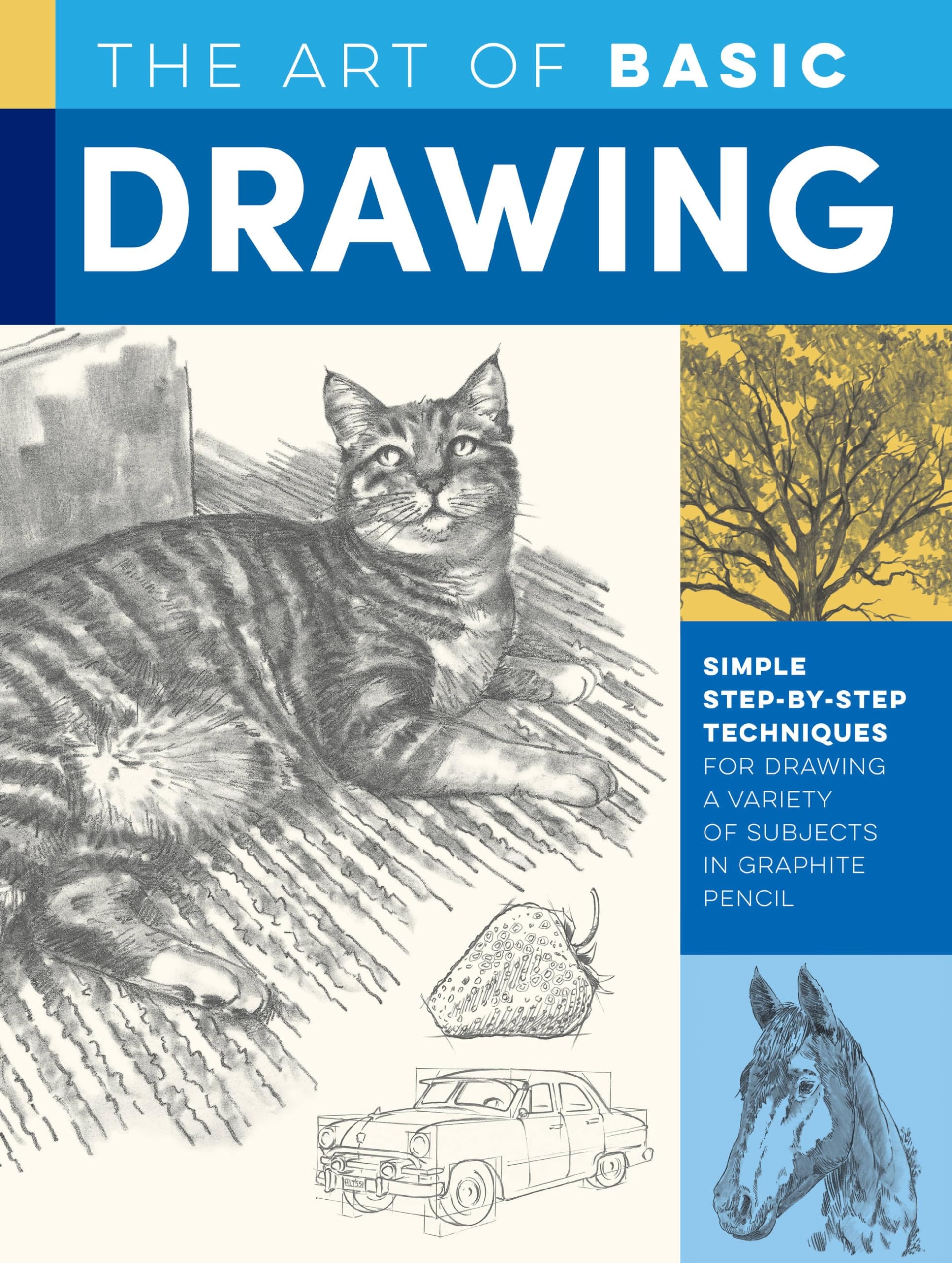 The Art of Basic Drawing: Simple step-by-step techniques for drawing a variety of subjects in graphite pencil (Collector's Series): 1
