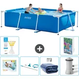 Rechteckiger Frame Pool - 300x200x75 Cm - 7-teilig  S134