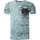 RUSTY NEAL T-Shirt RUSTY NEAL, Herren, Gr. 3XL, grau, 100% Baumwolle, bedruckt, normal, Rundhals, Shirts T-Shirt, mit verwaschenem Print