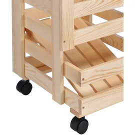 Hi Kartoffel- und Obstkiste natur Holz Fichte B/H/T: ca. 30x52,5x37 cm - Natur