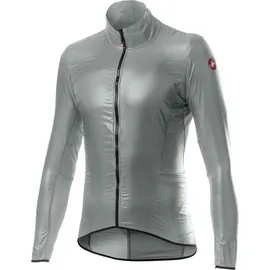 Castelli Aria Shell Jacket, Silver Gray, L
