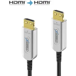 FiberX Serie - HDMI 4K Glasfaser Extender Kabel - 100m