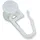 GARDINIA U-Rollringe Weiß 20-er Pack