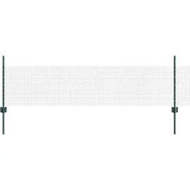 vidaXL Zaun 0,5 x 10 m Grün/Stahl