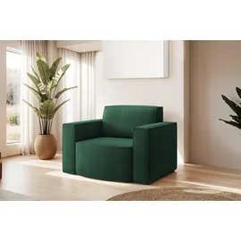 Fun Möbel PALMA Sessel 98 x 98 x 74 cm grün