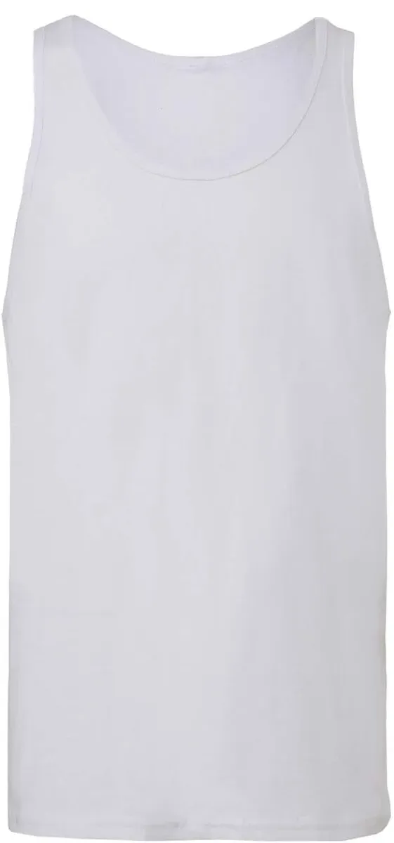 Bella+Canvas Unisex Jersey Tank Top 3480 heather navy M