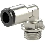 Riegler L-Steckverschraubung »click-clock«, drehbar, G 1/2 außen, Ø10 mm