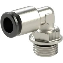Riegler L-Steckverschraubung »click-clock«, drehbar, G 1/2 außen, Ø10 mm