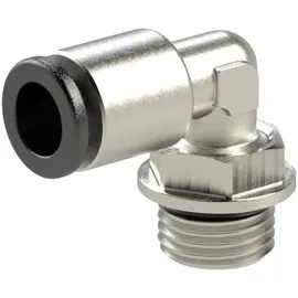 Riegler L-Steckverschraubung »click-clock«, drehbar, G 1/2 außen, Ø10 mm