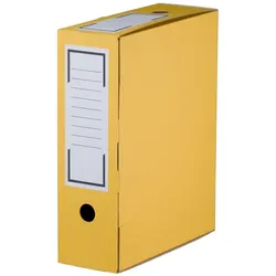 smartboxpro 100 x SBP-ARCHIV-ABLAGEBOX, 315x96x260mm, wiederverschließbar, gelb