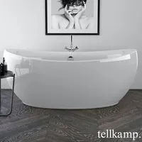 Tellkamp Spirit freistehende Ovalbadewanne 82,5 x 180 cm (0100-083-A/CR)