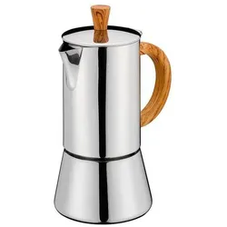 Cilio Espressokocher Figaro Edelstahl Silber S (Small)