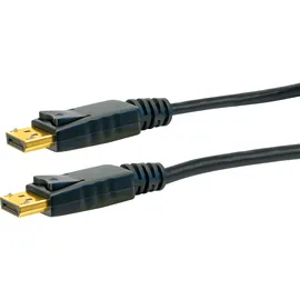 Schwaiger DisplayPort Anschlusskabel 2 m Schwarz