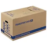 tidyPac TRANSPORT BOX extrastrong Umzugskarton Pappkarton 360 (B) x 690 (T) x 370 (H) mm Braun 10 Stück