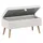 OTTO home Truhenbank AMIRA Beige 81 x 36 x 43 cm
