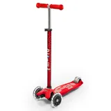 Micro Mobility Maxi Micro Deluxe LED rot