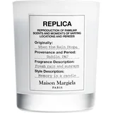 Maison Margiela When the Rain Stops Duftkerze 165 g weiß