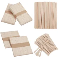 Belle Vous Verschiedene Holzspatel Waxing (500Stk) - Einweg Kosmetik