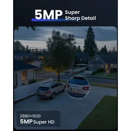 ZOSI C186A 5MP Weiß