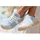 LASCANA Sneaker Damen hellblau/weiß 40