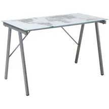 Möbilia Schreibtisch Tullia grau