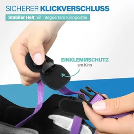 Fischer Eule 48-52 cm Kinder weiß/bunt