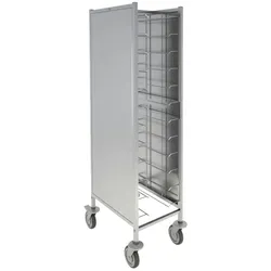 Wagen mit 12 führungen für self-service tabletten - 570x650x1720 mm - 92011620 Eurast