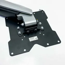 Schwaiger LWHD5530 TV-Wandhalterung, Fernseherhalterung Mounting TV-Aufhängung neigbar, schwenkbar max. 30kg max. VESA-Norm 400x400 schwarz inkl. ... - Schwarz